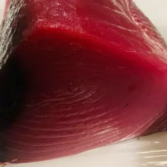 Sashimi de Atum fresco, em bandeja com 400 gramas