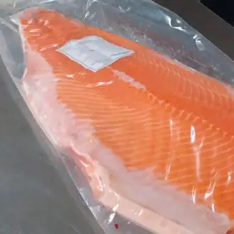 Sashimi de Salmão fresco, bandeja com 400 gramas