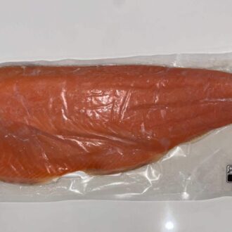 Filé de salmão defumado