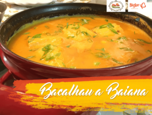 Receita de bacalhau a baiana
