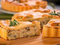 Empadão de bacalhau