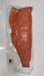 File de salmão defumado